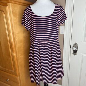 US Polo Association, Red, White, and Blue Dress, Size Large